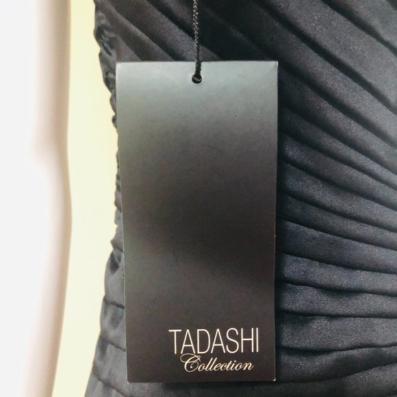 Black TADASHI SHOJI  TOP  NEW WITH TAGS! STYLE #E18611 - Picture 2 of 5